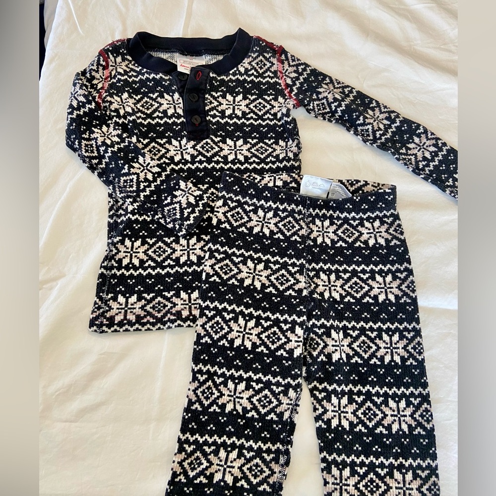 Hanna Andersson Snowflake PJs
